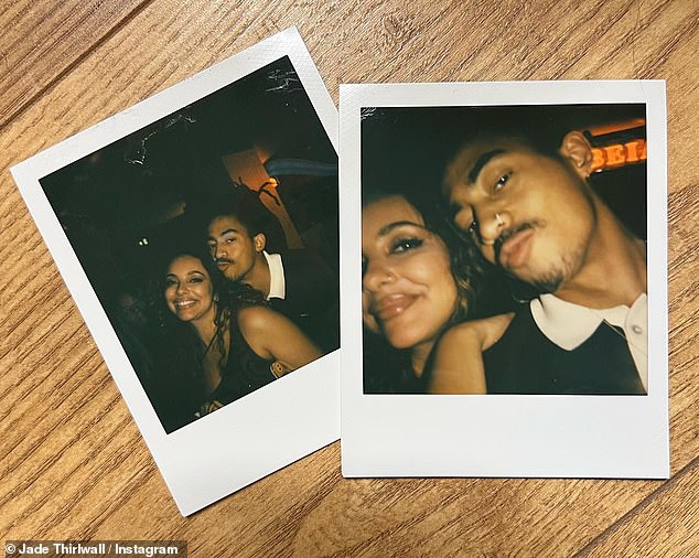 Lovebirds: She also shared beloved photos of her and her boyfriend Jordan