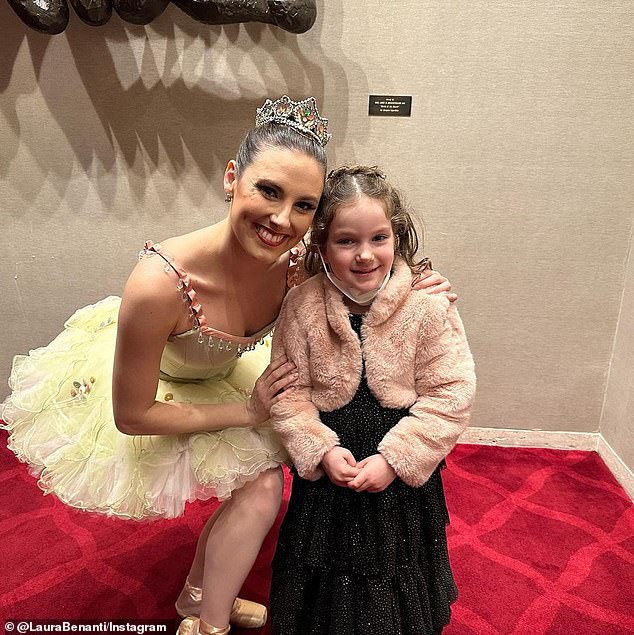 Reunion Special: While at the show, the kindergartner got to meet New York City Ballet principal dancer Tiler Peck.