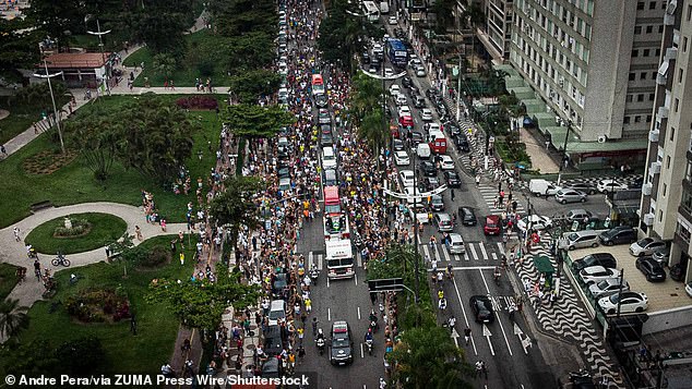 However, by noon, Channel 6 had become the focal point of the funeral procession for the greatest soccer player that ever lived.