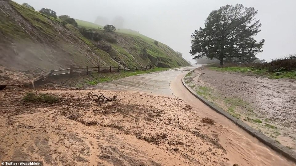 The area could experience more dangerous landslides as more rain falls.