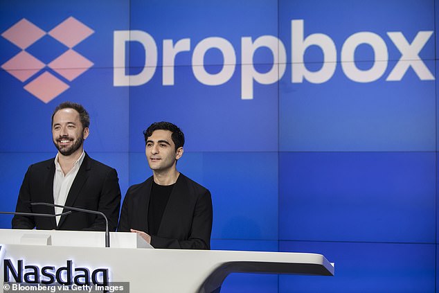 Arash Ferdowsi (right), co-founder of Dropbox, contributed a $5,000 donation to the cause