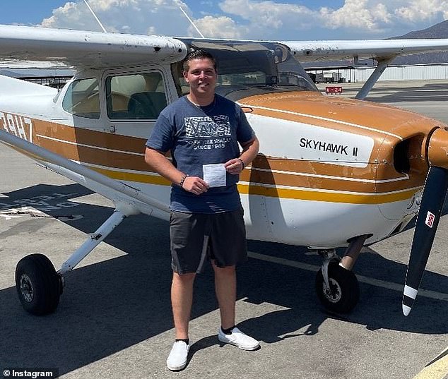 Peters had only four months on his pilot's license when he was forced to make the tense emergency landing on El Cajon Boulevard.