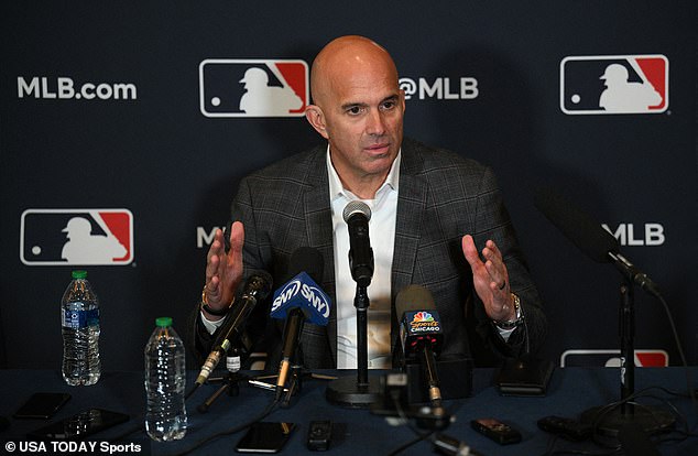 He will meet with White Sox manager Pedro Grifol, who replaced Tony La Russa.