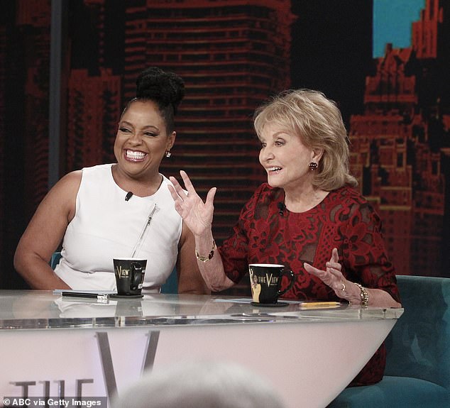 Permanent co-host: Shepherd, who joined The View in 2007 and left in 2014, also recalled how Walters 