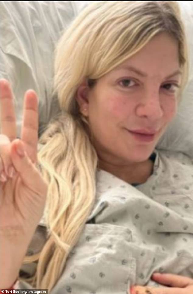 Recent health scare: Shortly before the Christmas holidays, the actress spent some time in the hospital, expressing on her Instagram stories that she had had 