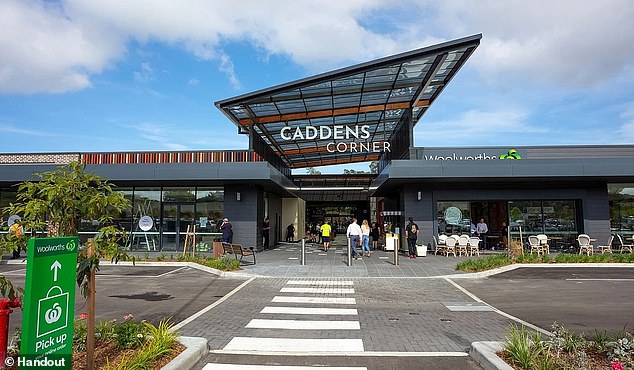 The missing animal was first discovered at the Caddens Corner shopping precinct in western Sydney on Tuesday night.