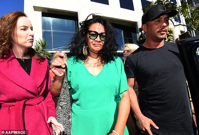 Haas's mother, Uiatu Taufua, was charged with three counts of manslaughter following a head-on car crash on the Gold Coast on December 30.