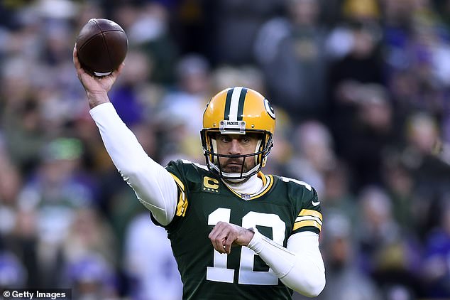 Rodgers has thrown for 25 touchdowns and 11 interceptions this season for Green Bay