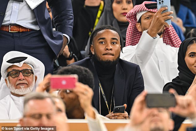 Nkunku was forced to watch the World Cup from the bench after suffering an injury