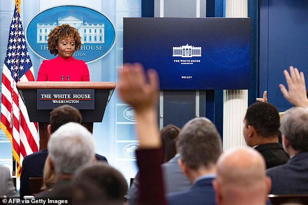 White House Press Secretary Karine Jean-Pierre held her first briefing of 2023