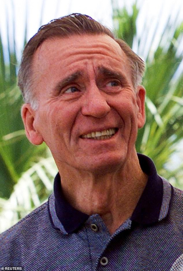 Here, Walter Cunningham attends a celebration of the Apollo 11 mission, which took humans to the moon for the first time, on the 30th anniversary of the flight, at the Kennedy Space Center in Cape Canaveral, Florida, July 17, 1999