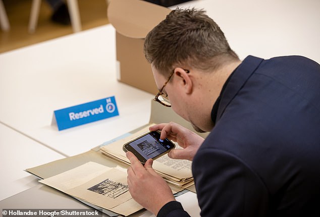 The treasure map is on display at the National Archives of the Netherlands for the first time