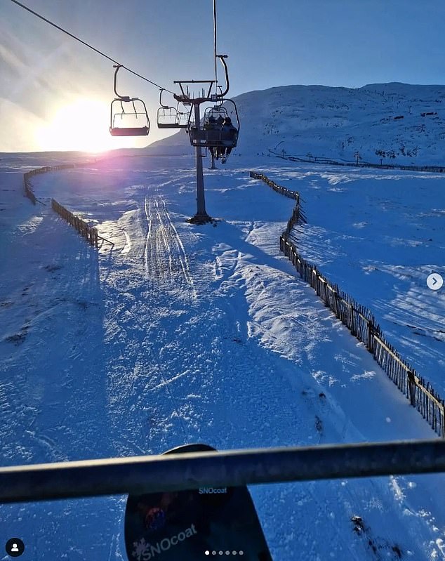 Skiers in Glencoe have taken to the piste in recent days to make the most of the good conditions