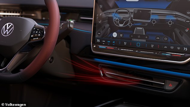 The infotainment touchscreen has been improved based on customer feedback, meaning drivers can access the temperature control directly from the home screen