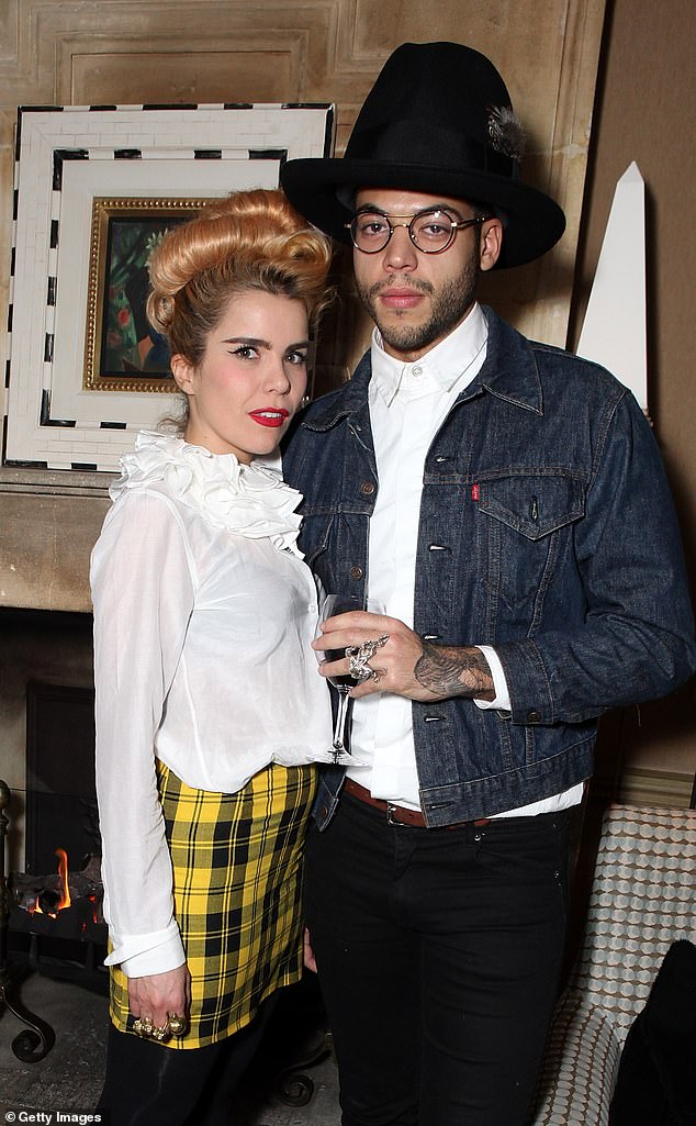 Issues: Paloma split from partner of nine years Leyman Lahcine in November (pictured together in 2014)