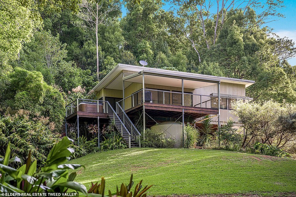 A three-bedroom guest house of palatial proportions has its own kitchen, modern kitchen, two bathrooms, a lounge and a jacuzzi overlooking the forest.