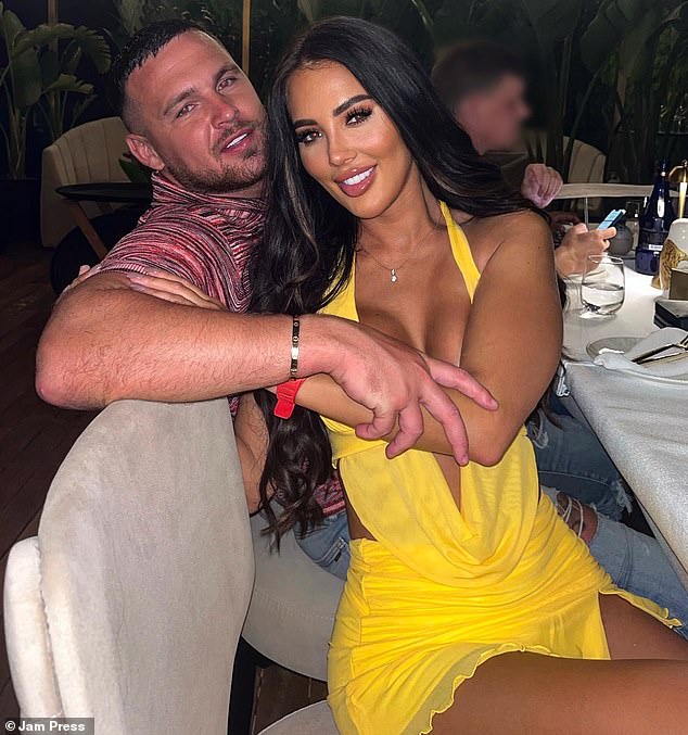 Rest in peace: Jake McLean lost his life at age 33 in July when his car veered off a cliff in Turkey, while Yazmin miraculously escaped the crash with injuries to her arm.