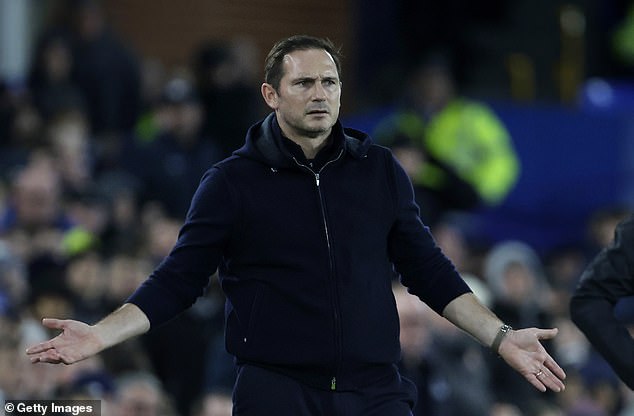 There were calls for Lampard to be sacked after the match amid the club's poor form.