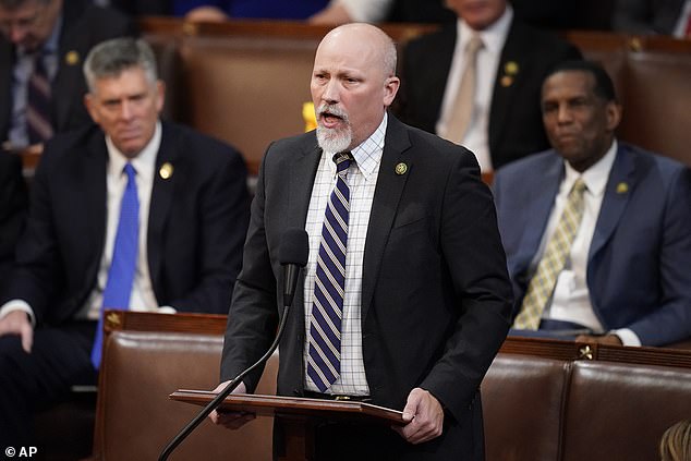 Rep. Chip Roy received a standing ovation even from Democrats when he nominated Donalds for speaker.