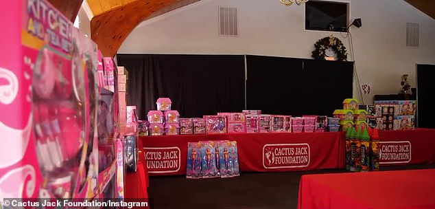 Charity: It's unclear where Travis (born Jacques Webster) was on New Year's Eve, but his Cactus Jack Foundation hosted its third annual Winter Wonderland & Toy Drive event at the Southeast Community Church in his native Houston in the Christmas eve.