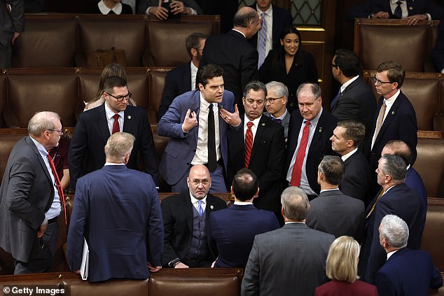 House Republicans have been in disarray with a second day of session without a speaker