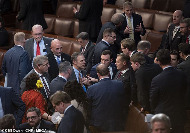 It has led to multiple heated moments on the House floor between GOP members for and against Kevin McCarthy.