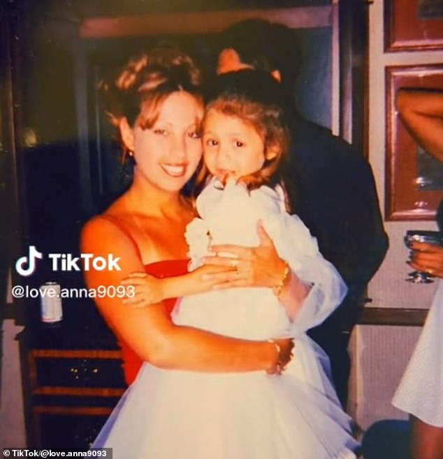 This is a photo of Perez and his aunt, posted in a tribute video on TikTok.