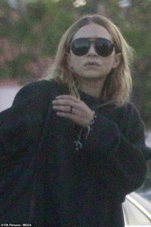 Ashley pictured herself wearing what many suspected was an engagement ring on her ring finger in 2019.