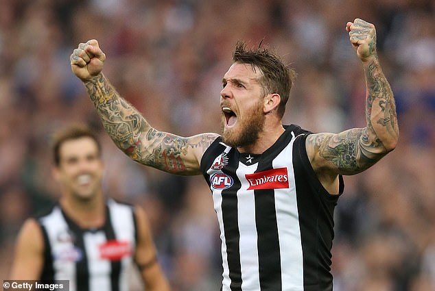 One responder spoke for many when he asked Swan (pictured playing for Collingwood in 2014), 'Are you really that stupid?'