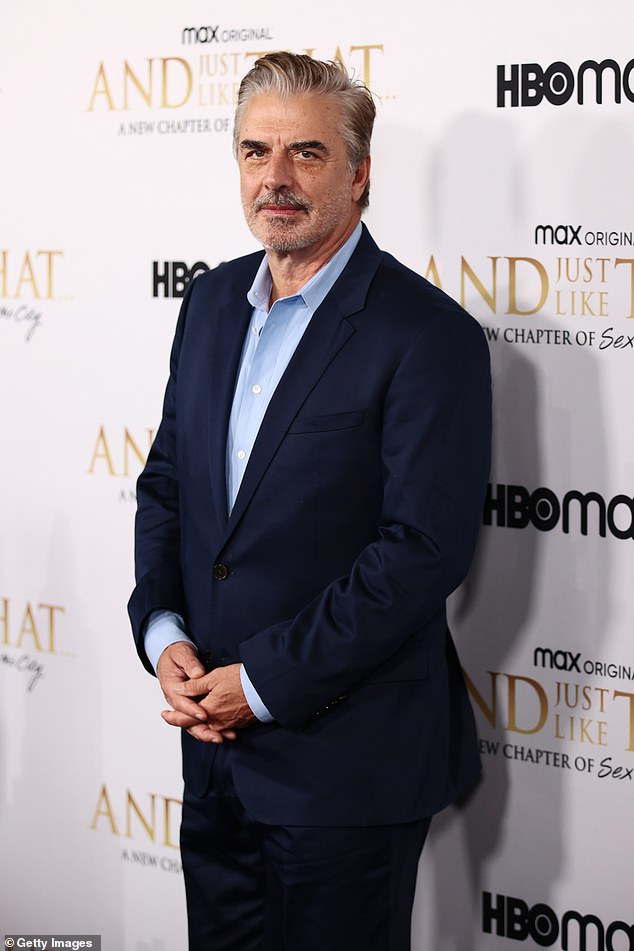 Noth was photographed at the And Just Like That... premiere in New York on December 8, 2021, just before the misconduct allegations were made public.