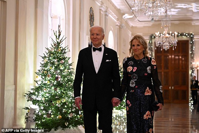 Jill Biden is described as the most influential voice in her husband's orbit, surpassing the first couple at a White House reception in early December.