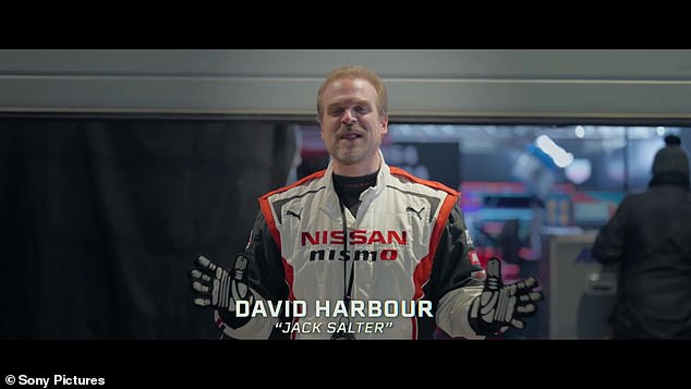 David as Jack: More high-octane racing scenes are shown as David Harbour, who plays Jann's trainer Jack Salter, adds that the film is a 