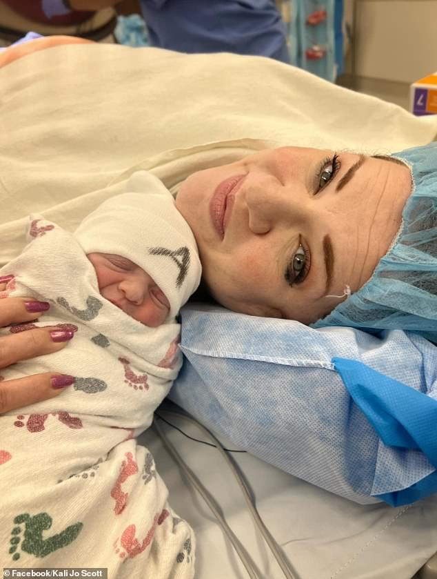 Kali gave birth to her first twin, Annie Jo, at 11:55 p.m. on December 31.  New Year's Eve baby was the last to be born at Texas Health Presbyterian Hospital Denton in 2022.