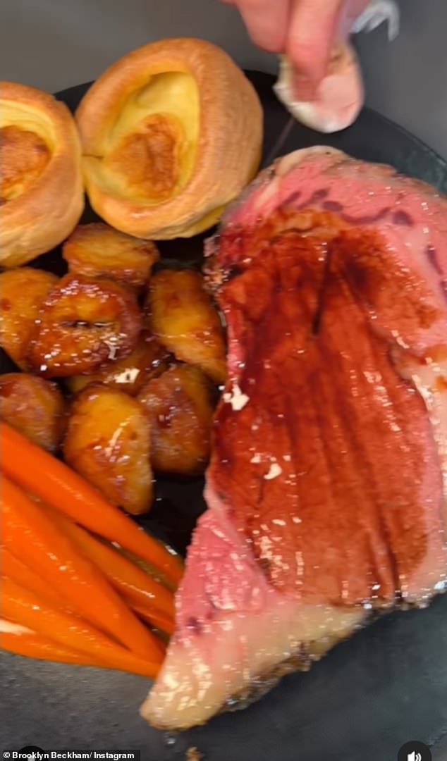 Serving it: Again, the couple turned to butter when cooking carrots by mixing them with carrot juice to create a glaze on top of the vegetables.