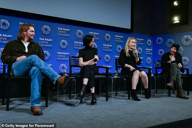 Panel: Piper Perabo speaks at the SAG panel for Yellowstone at the Paley Center in New York City