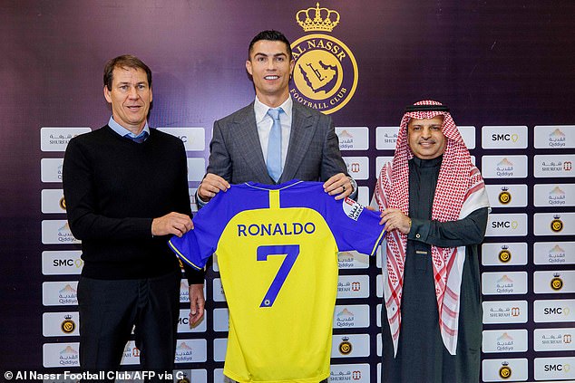 Al Nassr signed the Portuguese megastar to a contract worth £175 million per year this month