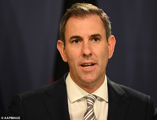 Treasurer Jim Chalmers (pictured) said the spillover effect of Covid in China was one of the 