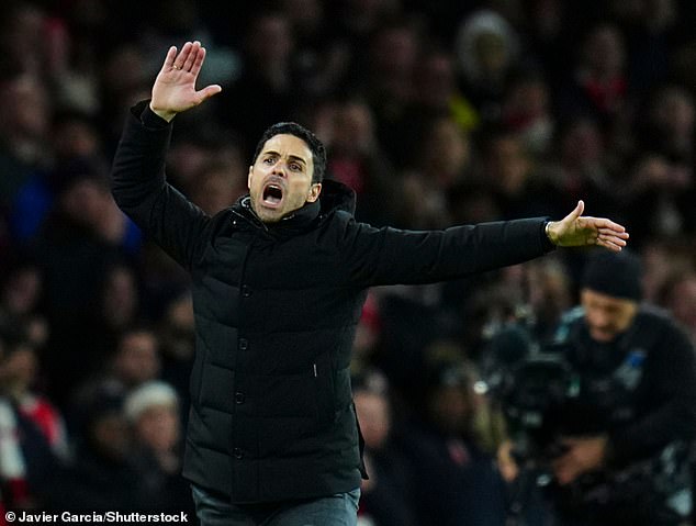 The antics were a sign that Arteta and his players feel the pressure to be on top.