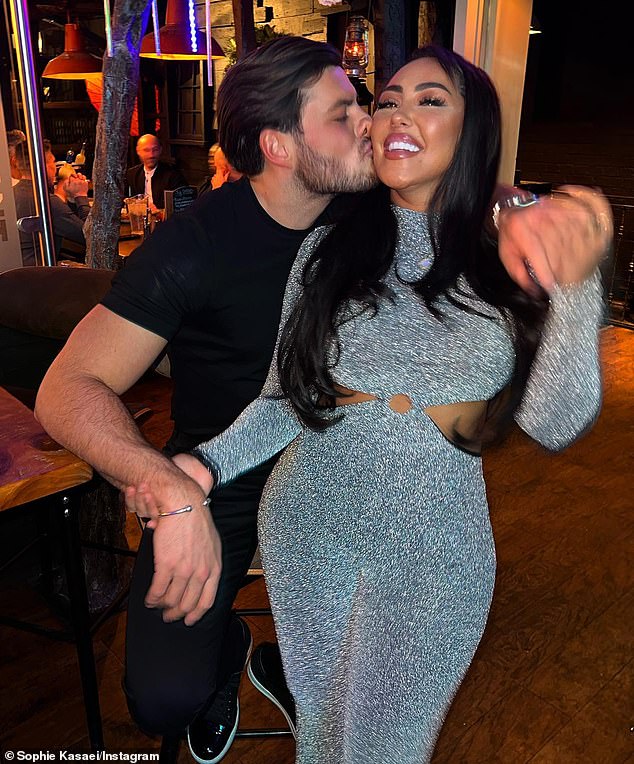 Love Is In The Air: The TV personality, who is in a relationship with TOWIE cast member Jordan Brooks, will star alongside her boyfriend in the show's next series, which will be filmed overseas.