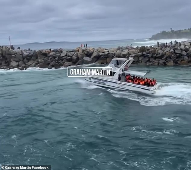 The journey from Narooma Inlet on Wednesday morning was plagued with difficult conditions from the start.