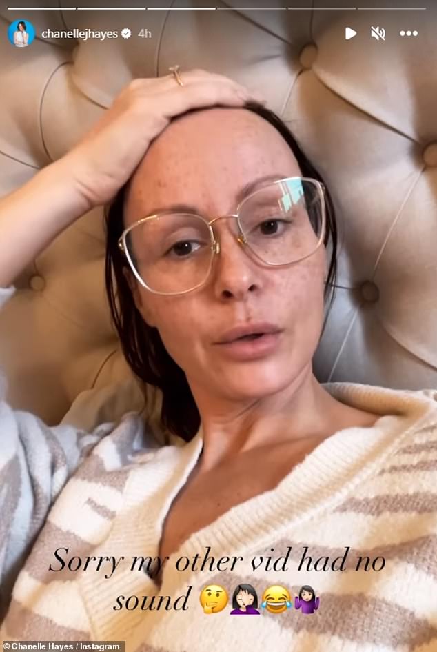 1672933468 284 Chanelle Hayes insists she is completely fine after breaking down