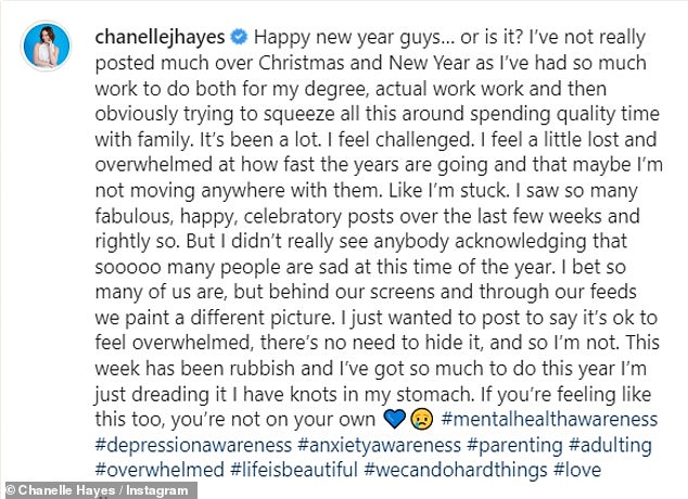 Emotions: 'I feel a little lost and overwhelmed by how fast the years go by and that I may not move anywhere with them.  like i'm stuck