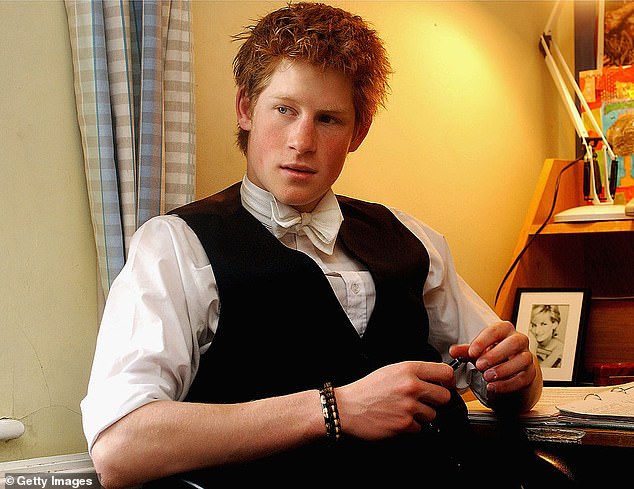 Harry, photographed relaxing in his doorstep room in 2003, said he remembers the moment he realized what had happened at the World Trade Center.  He was only 16 years old at the time and had just finished eating lunch at school.