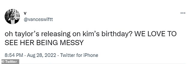 Look what you made her do: Swift and Kardashian have had a years-long feud, which finally seemed to come to an end in 2021, yet this latest 'messy' move has Taylor fans wondering if there's still bad blood.