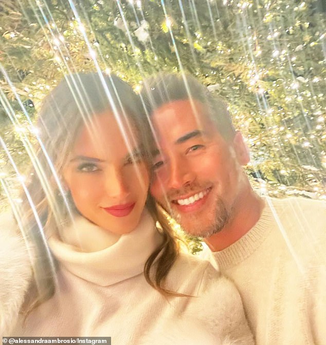 Couple Selfie: Alessandra's boyfriend Richard Lee joined her on her family vacation over the holidays.  The two have been dating since February 2021.