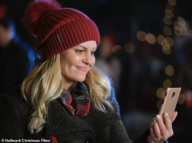 Making headlines: Last month, Bure, 46, revealed that she left the Hallmark Channel party because of the stories it told.