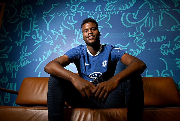 Chelsea confirmed the signing of Benoit Badiashile, 21-year-old defender, from Monaco