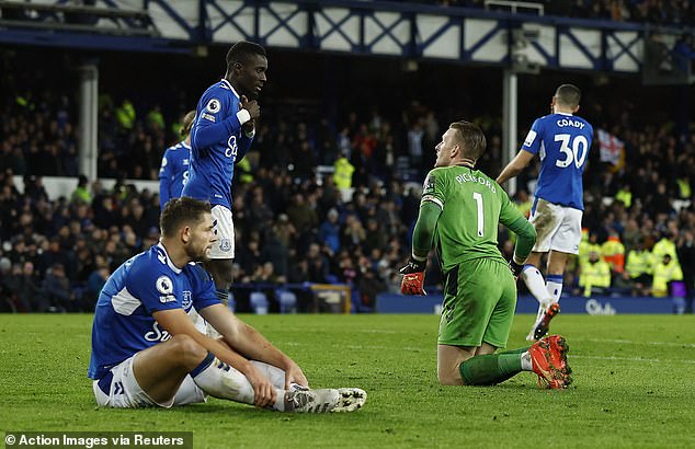 The Toffees were beaten 4-1 by Brighton on Tuesday to extend their winless run to six games.