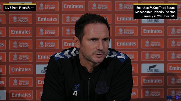 Lampard stressed that he is prepared to face the challenges that await him at Everton 'head on'