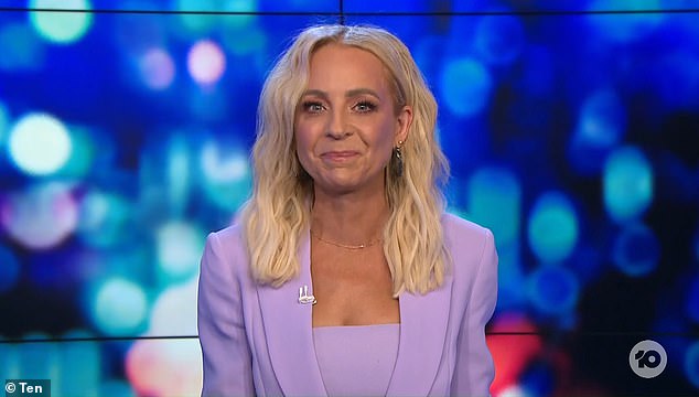 Carrie Bickmore, 41, announced her surprise departure from the current affairs show in October after 12 years on the air.  The resignations of Lisa Wilkinson and Peter Helliar followed